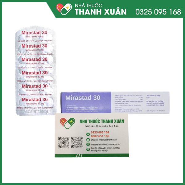 Mirastad 30 trị trầm cảm